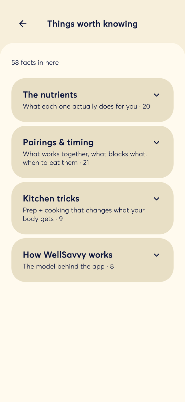 things worth knowing
